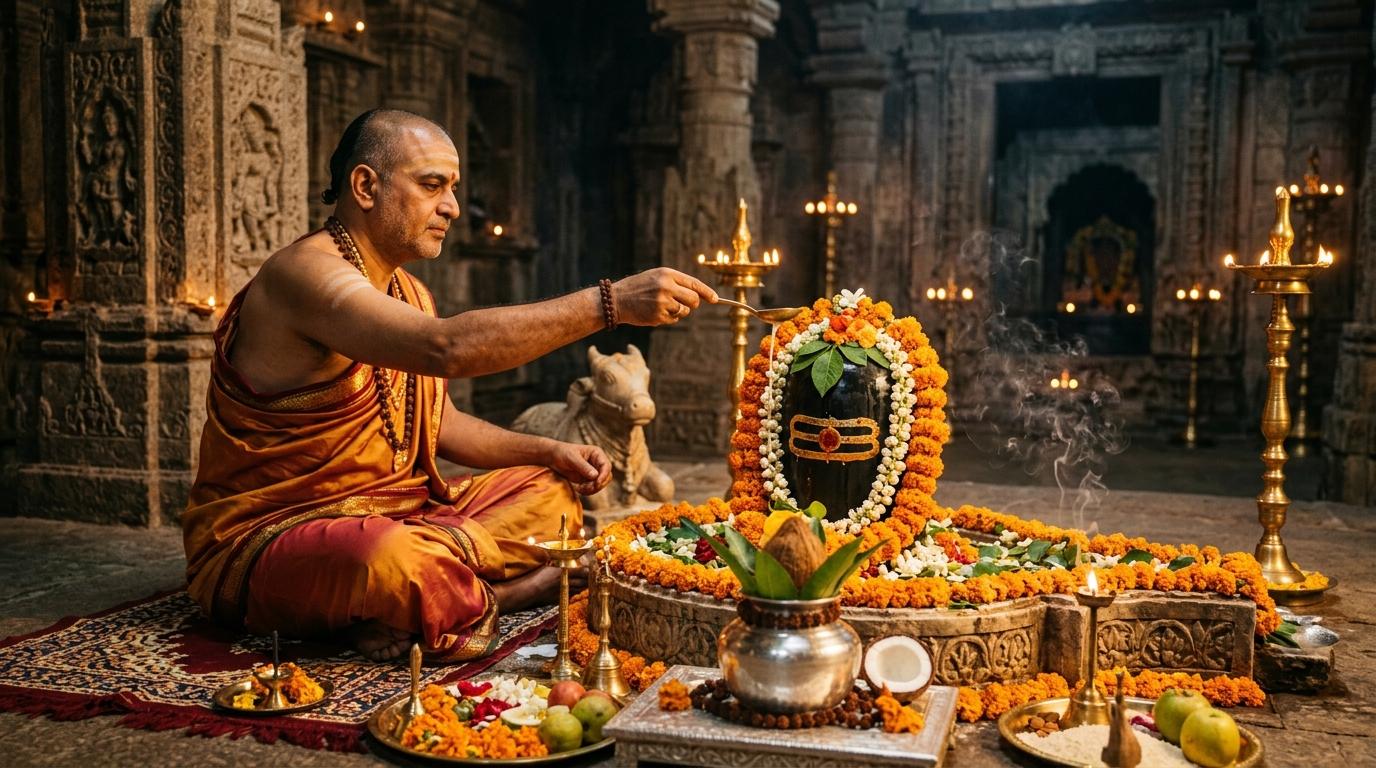 Rudrabhishek Pooja on Maha Shivratri
