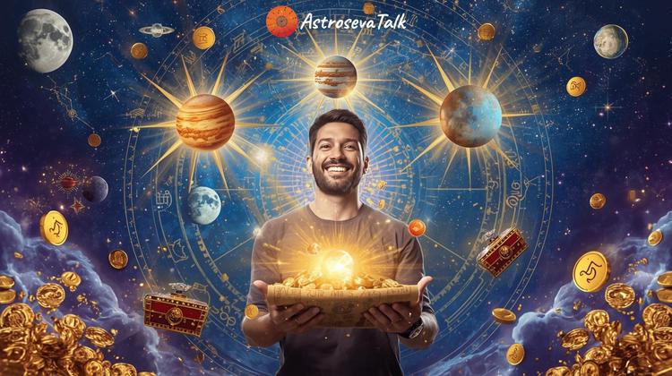 Best Astrological Combinations for Sudden Wealth