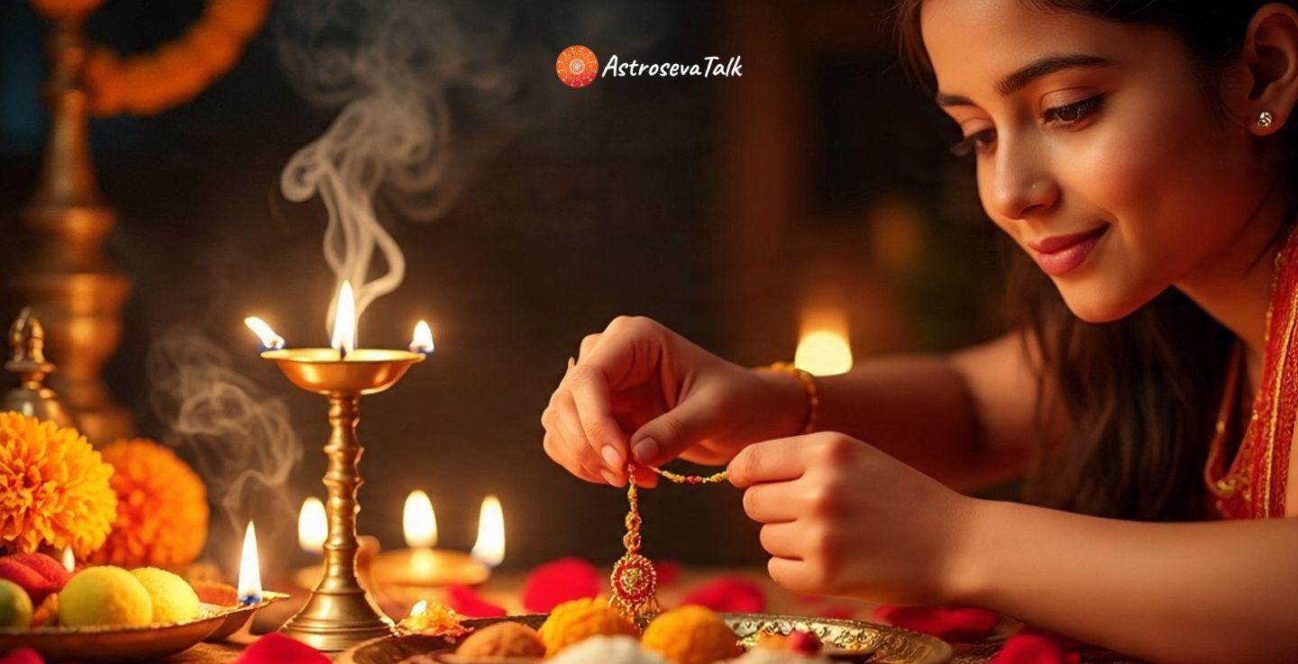 Powerful Mantras to Chant While Tying Rakhi on Raksha Bandhan